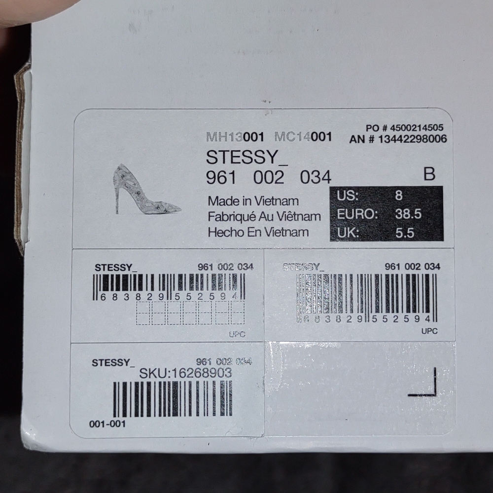 👣ALDO 🇺🇲Stessy Multicolored Stilettos (Pastels) heel shoes footwear - Picture 15 of 16